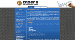 Desktop Screenshot of casero.cz